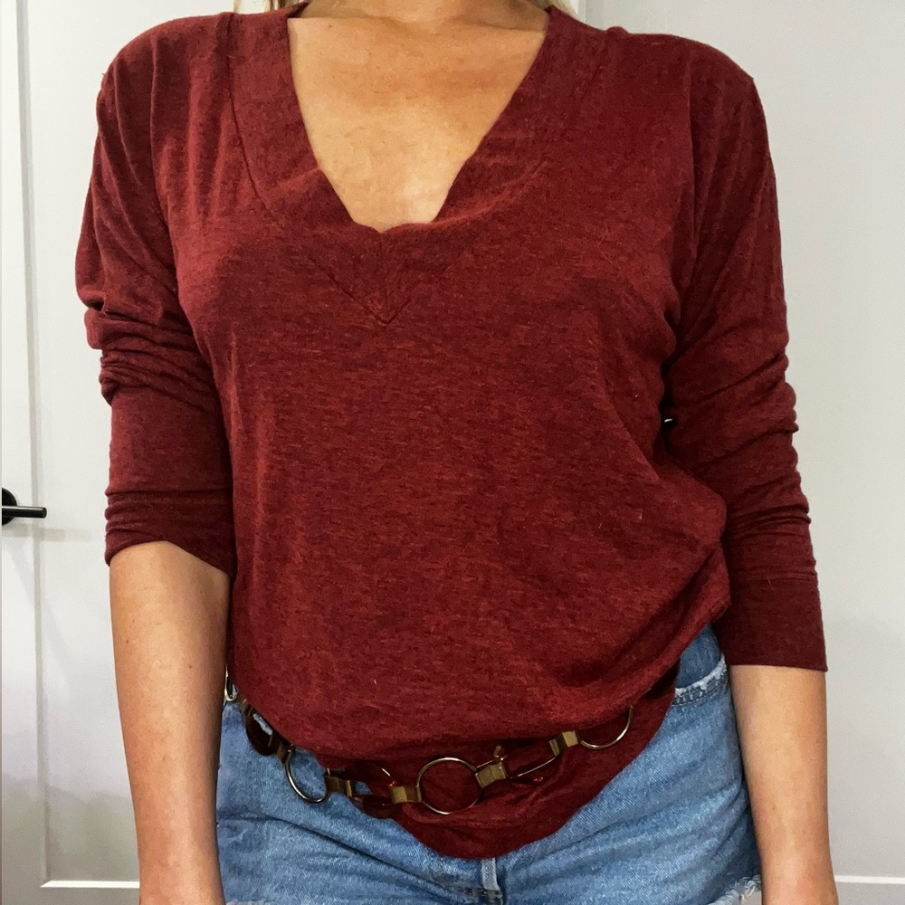Victoria Secret PINK- long sleeve v-neck